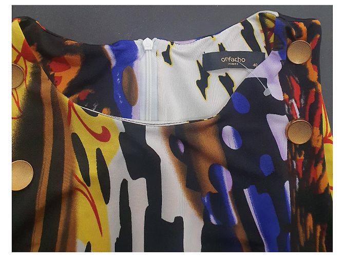 Autre Marque Orna Farho Kleid Mehrfarbig Mehrfarben - Ansicht 7