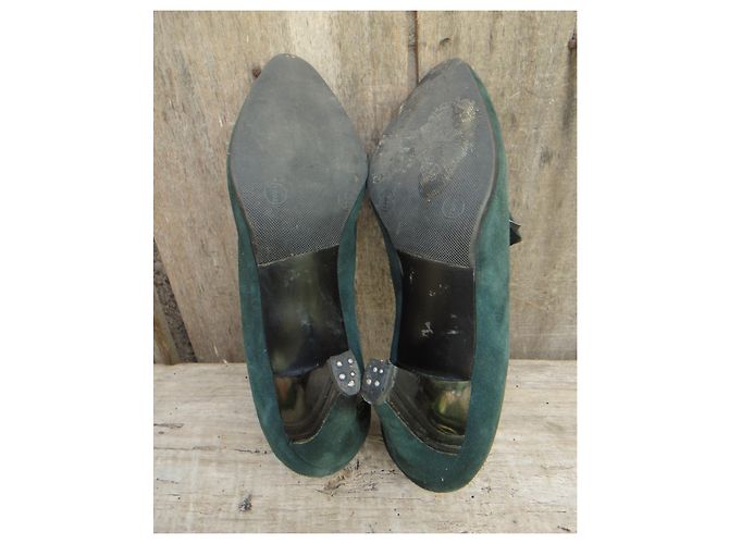Autre Marque Pompe Sonata p vintage 37 Verde scuro - vista 5