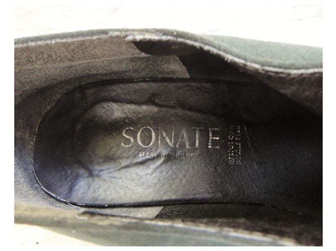 Autre Marque Pompe Sonata p vintage 37 Verde scuro - vista 6