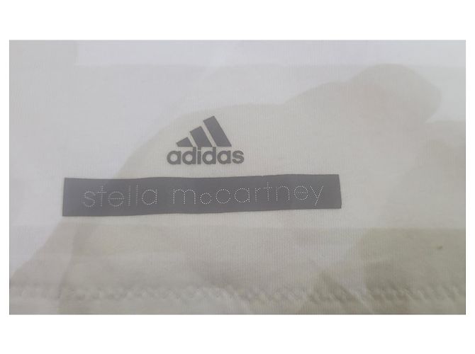Stella Mc Cartney Stella McCartney per Adidas maglia Bianco Rosso - vista 5