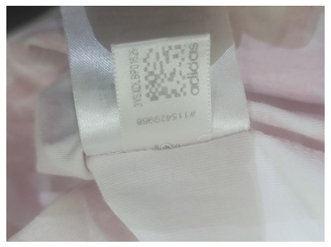 Stella Mc Cartney Stella McCartney per Adidas maglia Bianco Rosso - vista 7
