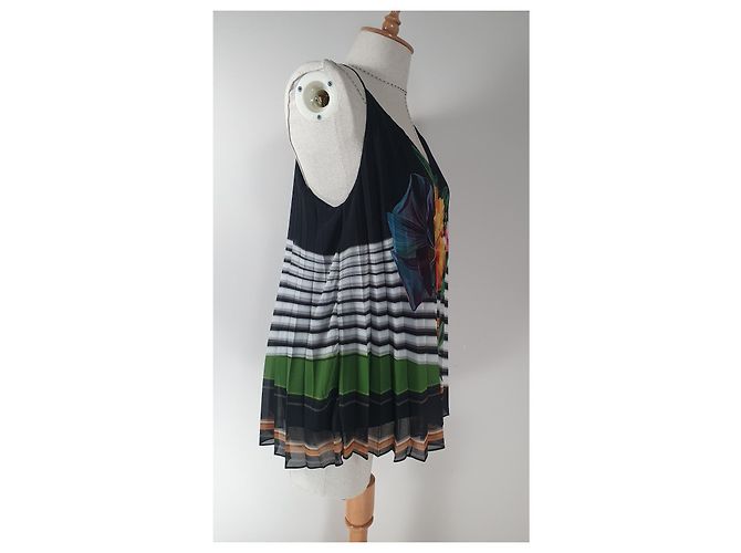 Regata Mary Katrantzou de seda e poliéster Multicor - vista 3