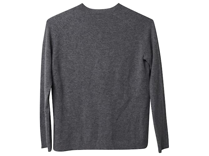 Bella Freud Cool Chic Pullover aus grauem Kaschmir - Ansicht 5