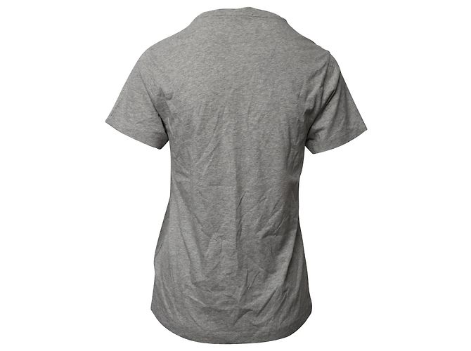 Camiseta Bella Freud I Shock Myself de algodón gris - vista 2