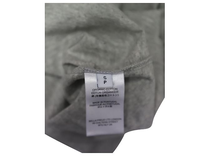 Camiseta Bella Freud I Shock Myself de algodón gris - vista 8