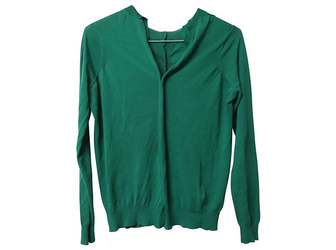 Cárdigan abotonado Marni de algodón verde - vista 5