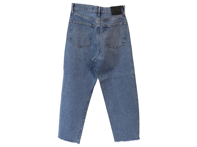 Autre Marque Levi's Barrel Cropped Jeans en Denim de algodón azul - vista 2