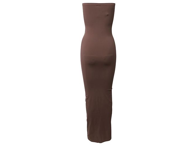 Vestido Wolford Fatal de poliamida marrón - vista 3