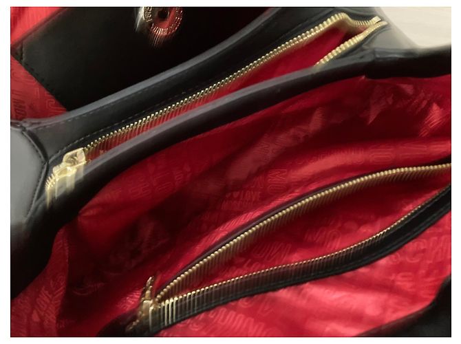 Borsa a mano Love Moschino nera trapuntata Nero - vista 11