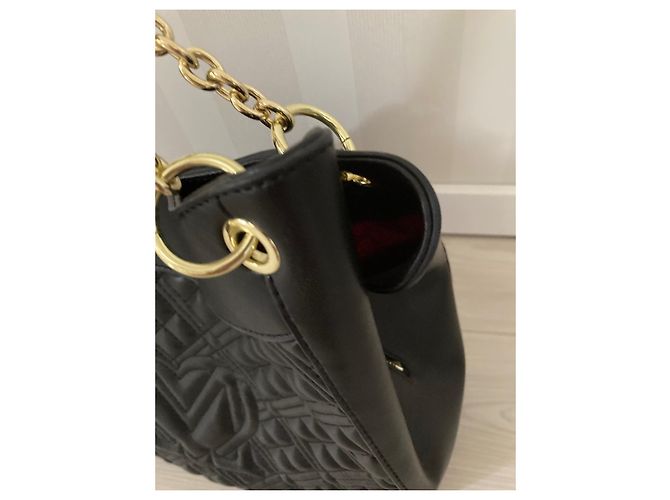 Borsa a mano Love Moschino nera trapuntata Nero - vista 3