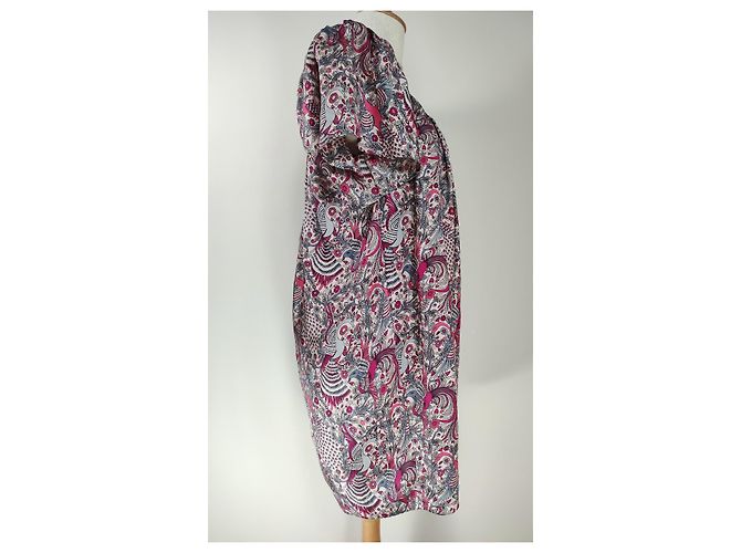 Autre Marque Robe Eden en soie Rützou Multicolore - vue 2
