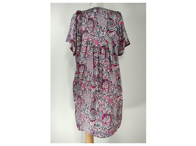 Autre Marque Robe Eden en soie Rützou Multicolore - vue 3