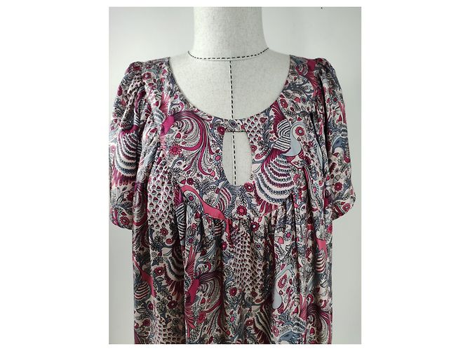 Autre Marque Robe Eden en soie Rützou Multicolore - vue 4