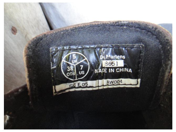 Dr. Martens DR. Derby. Martens p 38 Braun - Ansicht 6