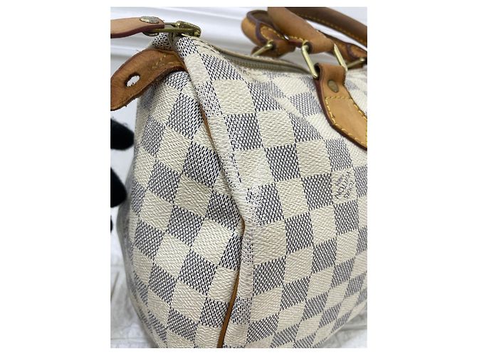Louis Vuitton Damier Azur Speedy 30 - vista 3