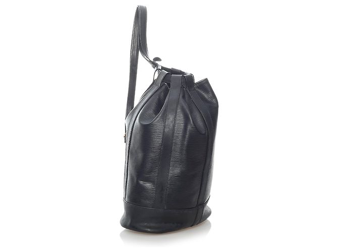 Louis Vuitton Black Epi Randonnee PM Nero - vista 2