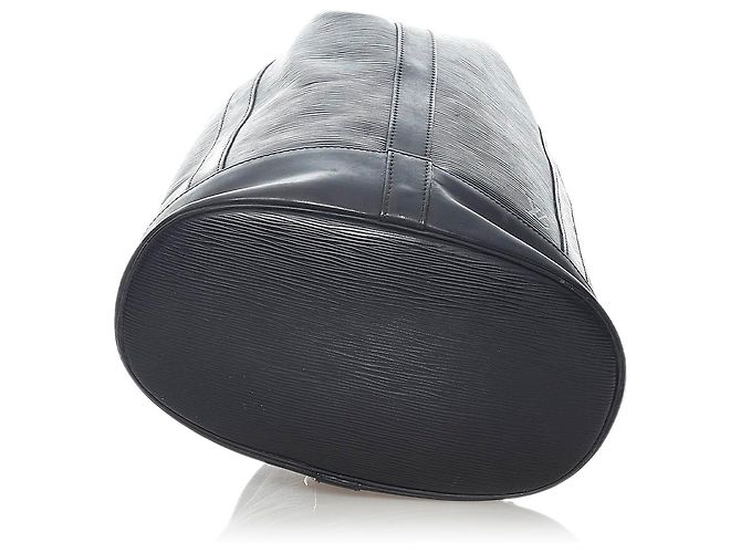 Louis Vuitton Black Epi Randonnee PM Nero - vista 4