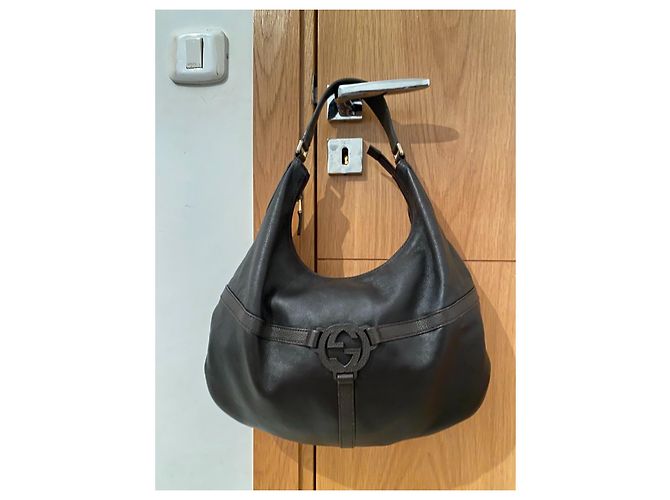 Borsa Kidney Gucci in pelle nera Nero - vista 2