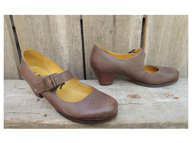 Autre Marque tiralatte Kickers p 39 Marrone chiaro - vista 2