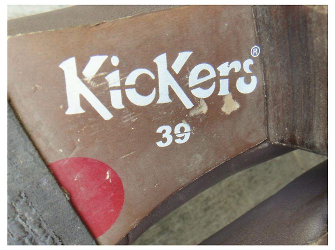 Autre Marque tiralatte Kickers p 39 Marrone chiaro - vista 7