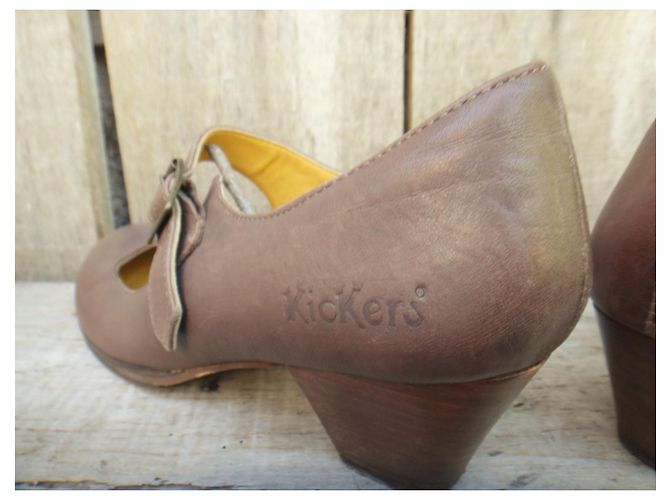 Autre Marque tiralatte Kickers p 39 Marrone chiaro - vista 8