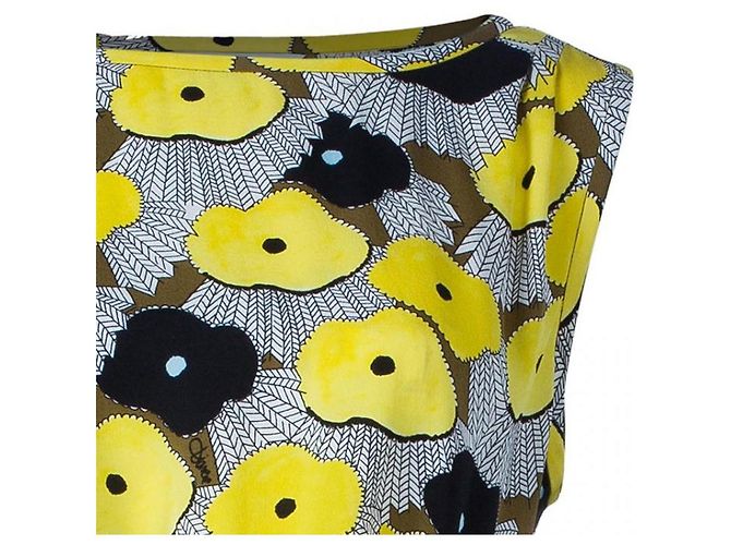 Diane Von Furstenberg Vestido de crepé de seda con estampado Lilly de DvF New Della Multicolor - vista 6