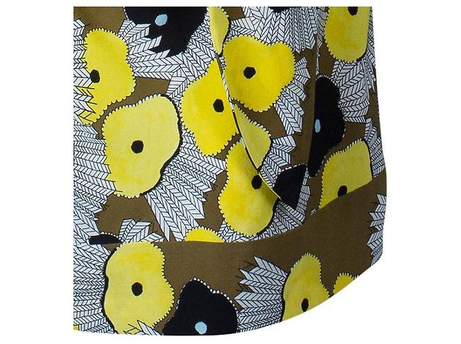 Diane Von Furstenberg Vestido de crepé de seda con estampado Lilly de DvF New Della Multicolor - vista 7
