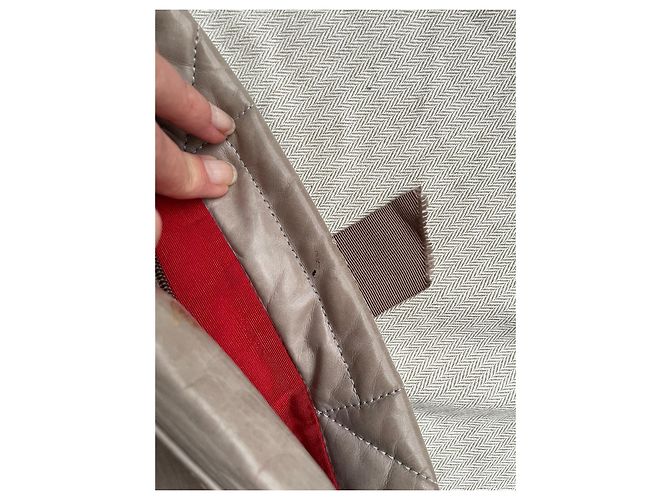 Borsa a mano Lanvin Happy in pelle taupe - vista 12