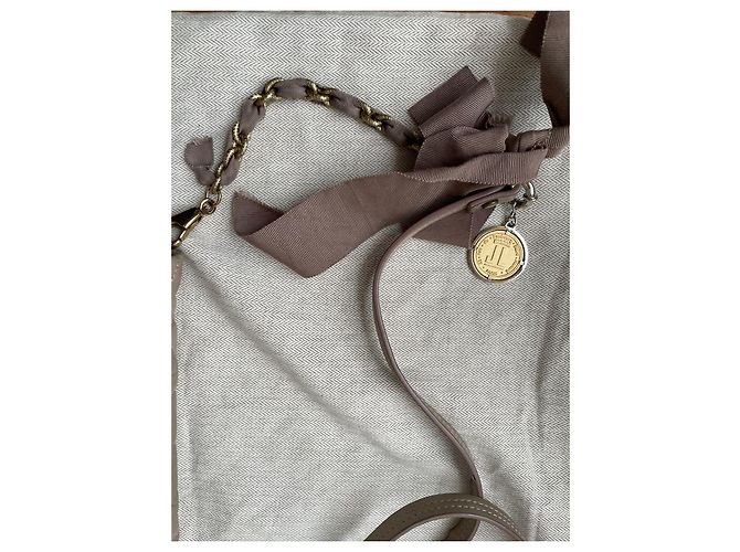 Borsa a mano Lanvin Happy in pelle taupe - vista 2