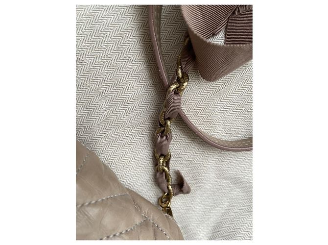 Borsa a mano Lanvin Happy in pelle taupe - vista 5