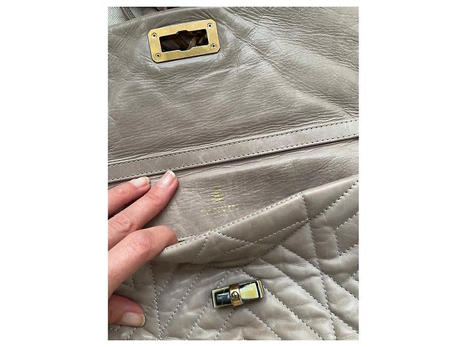 Borsa a mano Lanvin Happy in pelle taupe - vista 9