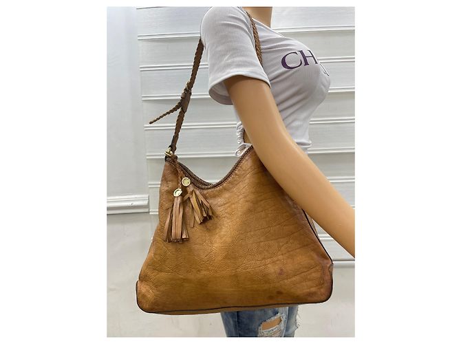 Borsa Gucci Monogramma con Nappine Marrone in Pelle - vista 9