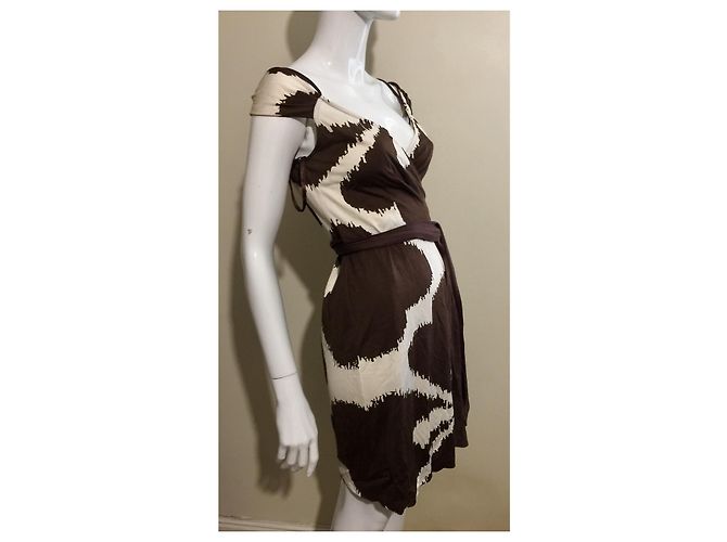 Diane Von Furstenberg DvF Vintage Wickelkleid aus Caledonia-Seide - Ansicht 3