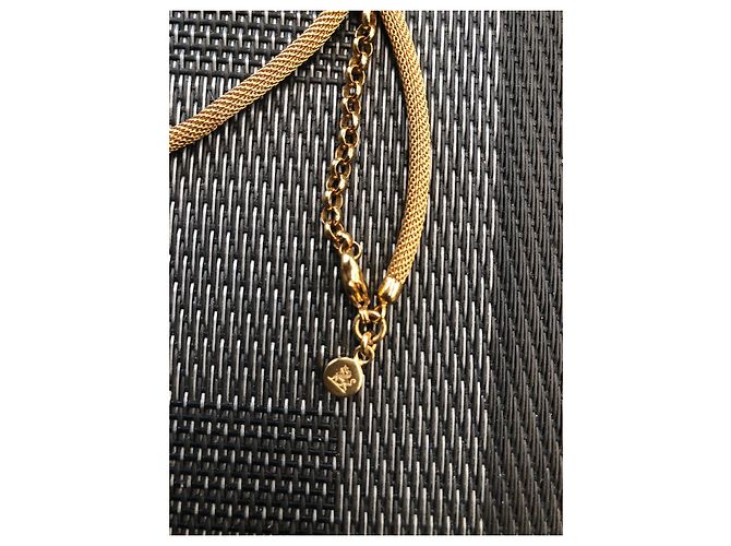 Collana Frey Wille con Ciondolo Mezza Luna Tributo a Gustav Klimt Nero D'oro Grigio Rame - vista 4