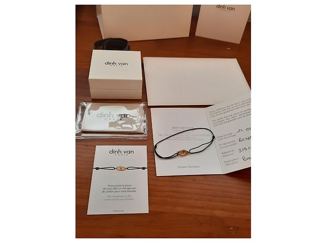Algemas Dinh Van R pulseira com cordão8 - vista 3