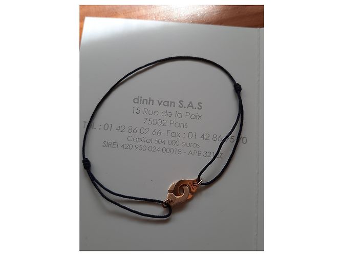 Algemas Dinh Van R pulseira com cordão8 - vista 4