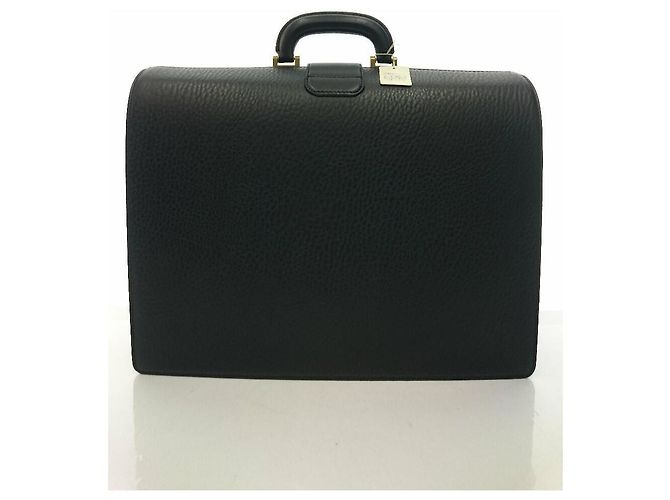 BURBERRYS Sac Dulles / Cartable / Cuir / BLK / Couleur unie - vue 3