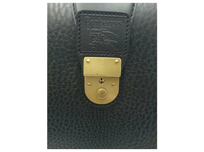 BURBERRYS Sac Dulles / Cartable / Cuir / BLK / Couleur unie - vue 9