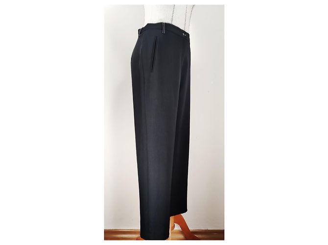 Autre Marque Ivan Grundahl Hose Schwarz Größe 40 - Ansicht 2