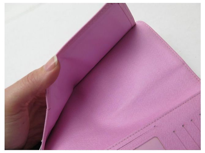 LOUIS VUITTON EUGENIE CANVAS MONOGRAM MURAKAMI LV WALLET CARTERA Blanco - vista 7