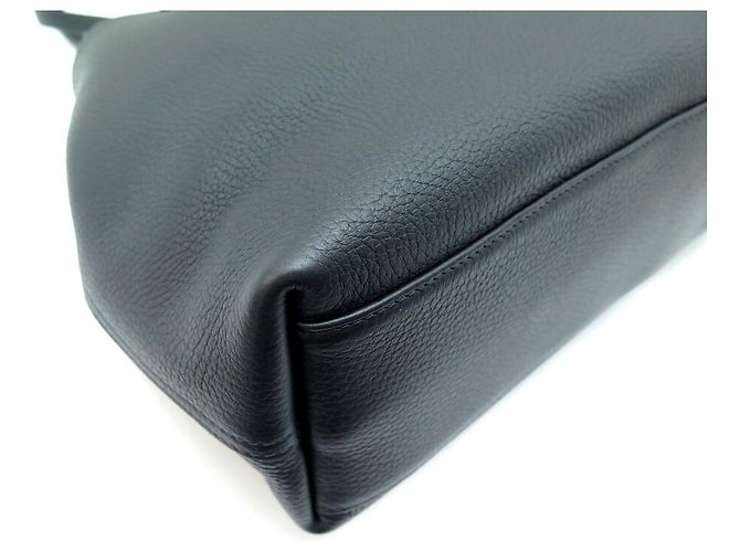 NOVA BOLSA LONGCHAMP ROSEAU ESSENTIAL M + BOLSA EM COURO GRAINADO PRETO - vista 4