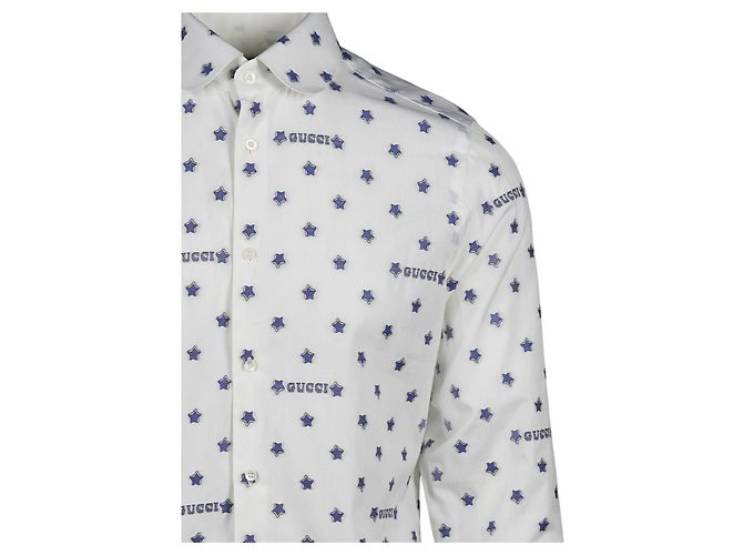 Camicia sartoriale con stella Gucci - vista 3