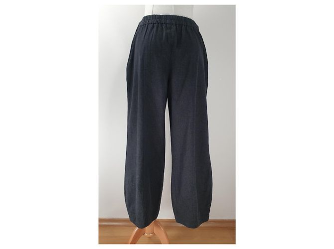 Autre Marque Pantalones OSKA de lana gris - vista 3