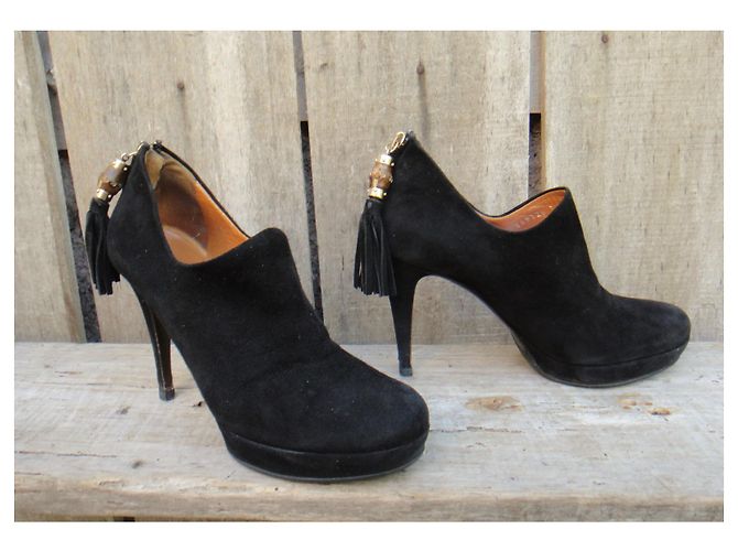 botas bajas Gucci p 36,5 Negro - vista 2