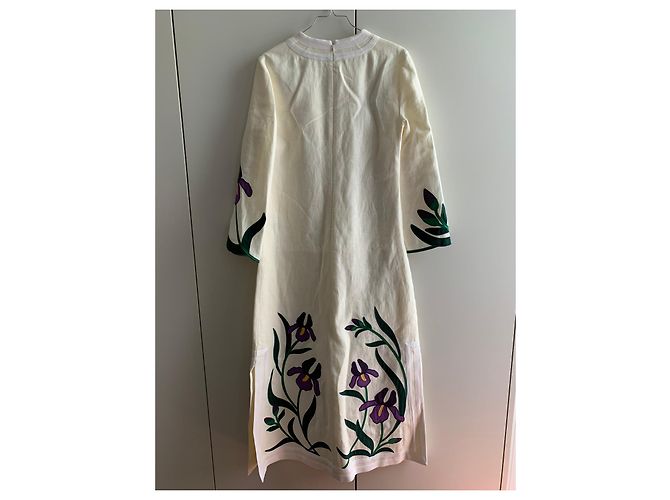 Tory Burch Abito caftano iris - vista 2
