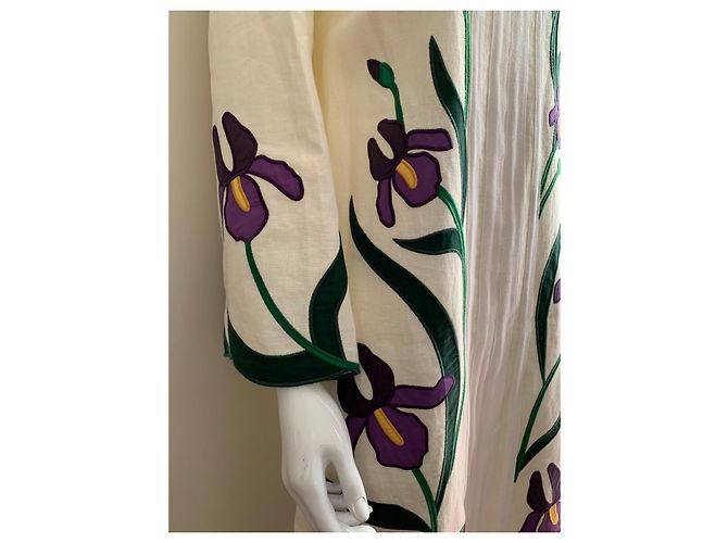 Tory Burch Abito caftano iris - vista 8