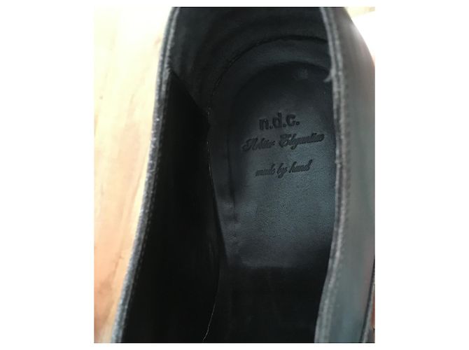 N.D.C. Made By Hand Richelieu Modello N.D.C. Fatto a mano, Pelle marrone scuro, Pointure 43 - vista 5