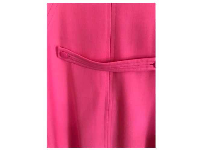 Courreges Vestido Courrèges de lã rosa - vista 2