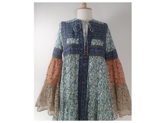 Chaqueta Kimono Free People de Algodón Multicolor - vista 2