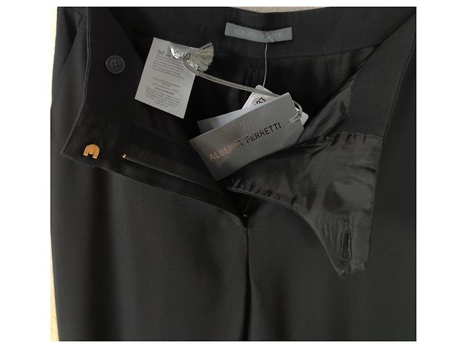 Alberta Ferretti Hose Schwarz - vista 4